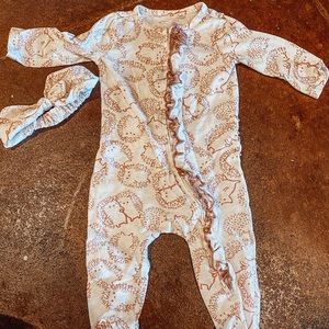 Jessica Simpson baby girl onesie